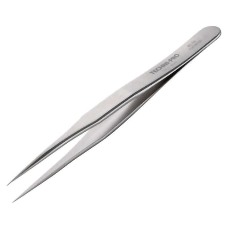 Mini Tweezers, Style M2, Anti-Acid/Anti-Mag, SS, Fine, Sharp, 3.5"
